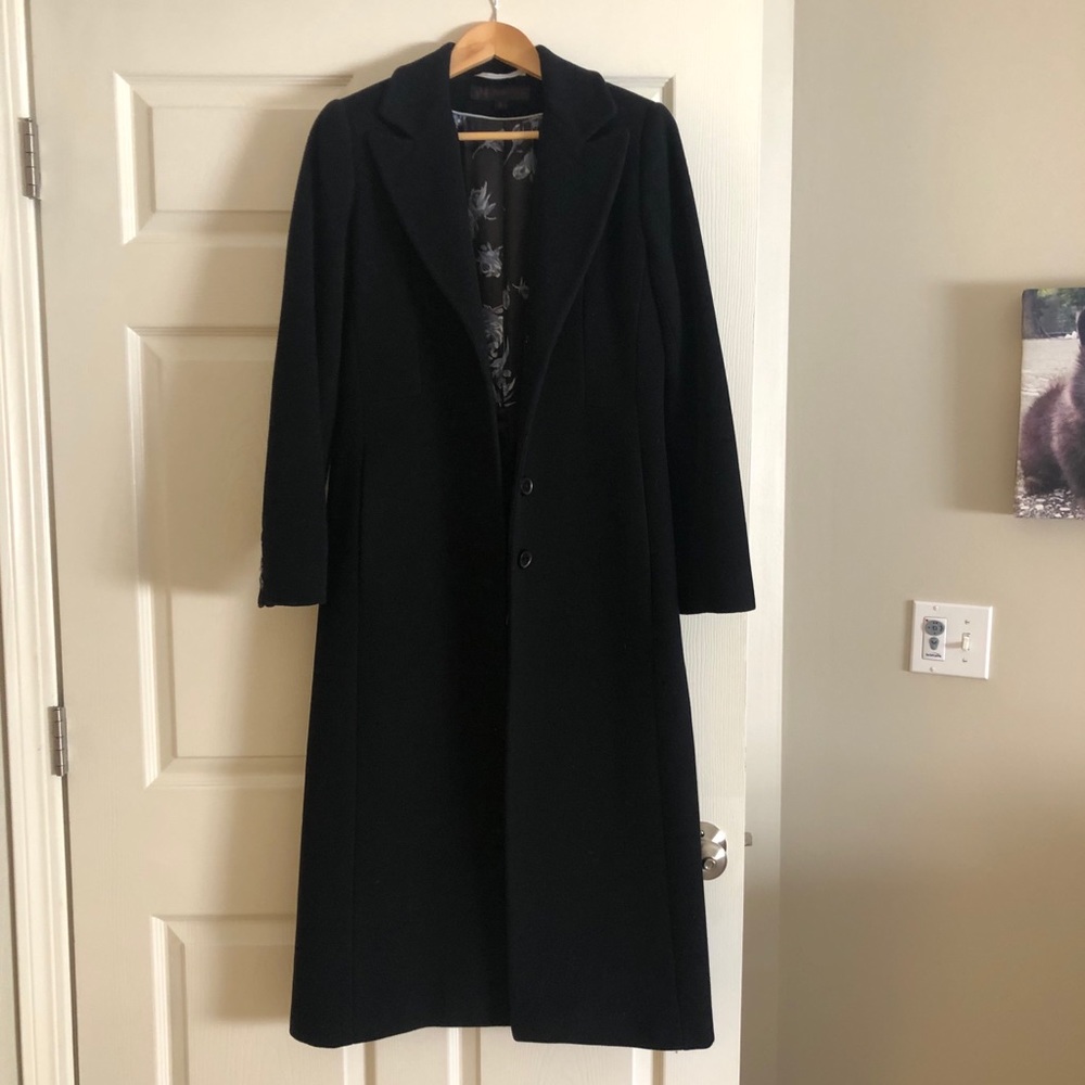 Via Spiga long wool coat
